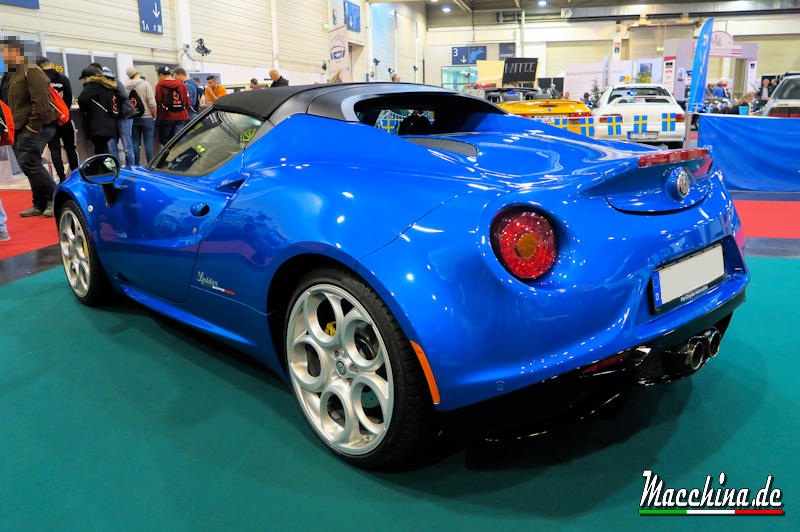 Alfa Romeo 4C Spider Italia, Foto: Macchina.de